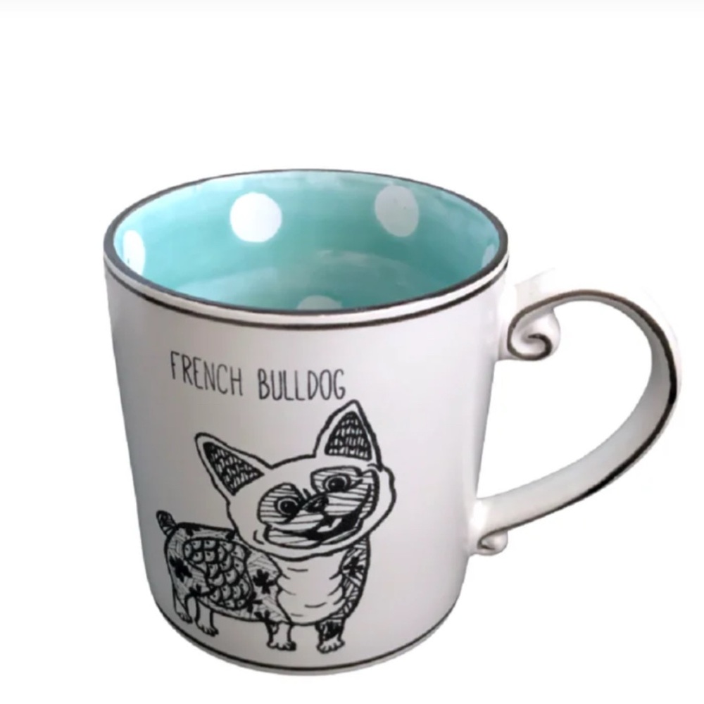 NEW French Bulldog Ceramic Coffee Mug